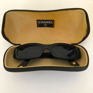 Chanel Women’s Sunglasses with Blue Lenses.